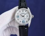 Rolex Datejust Japan NH05 Movement 316L Steel Diamond Bezel Women 32mm Watch